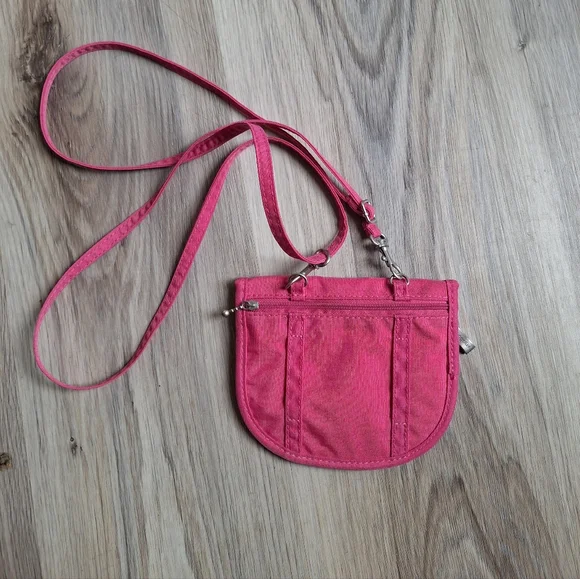 Baggalini Small Cross Body. New Without Tags. Pink Orange. - Picture 4 of 4